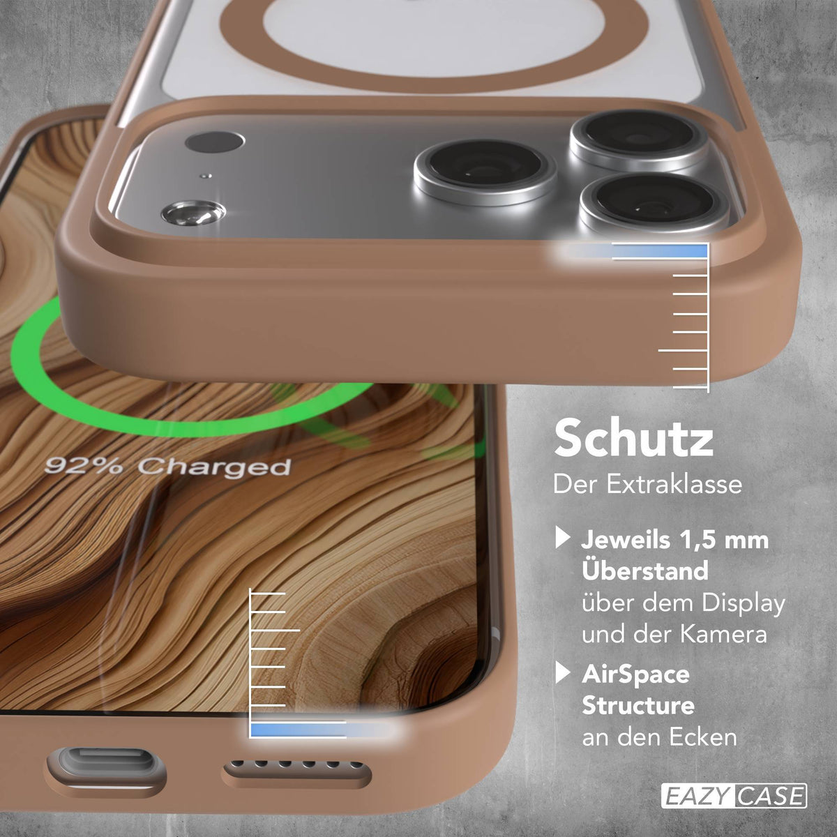 iPhone 18 Pro Max transparente Hülle mit MagSafe