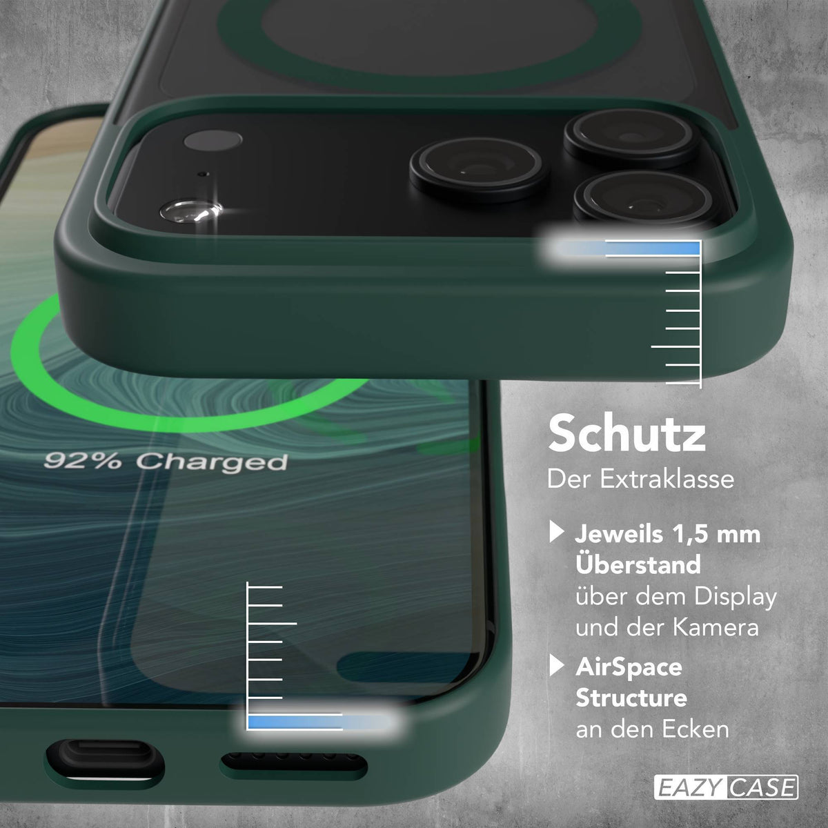 iPhone 18 Pro Max transparente Hülle mit MagSafe