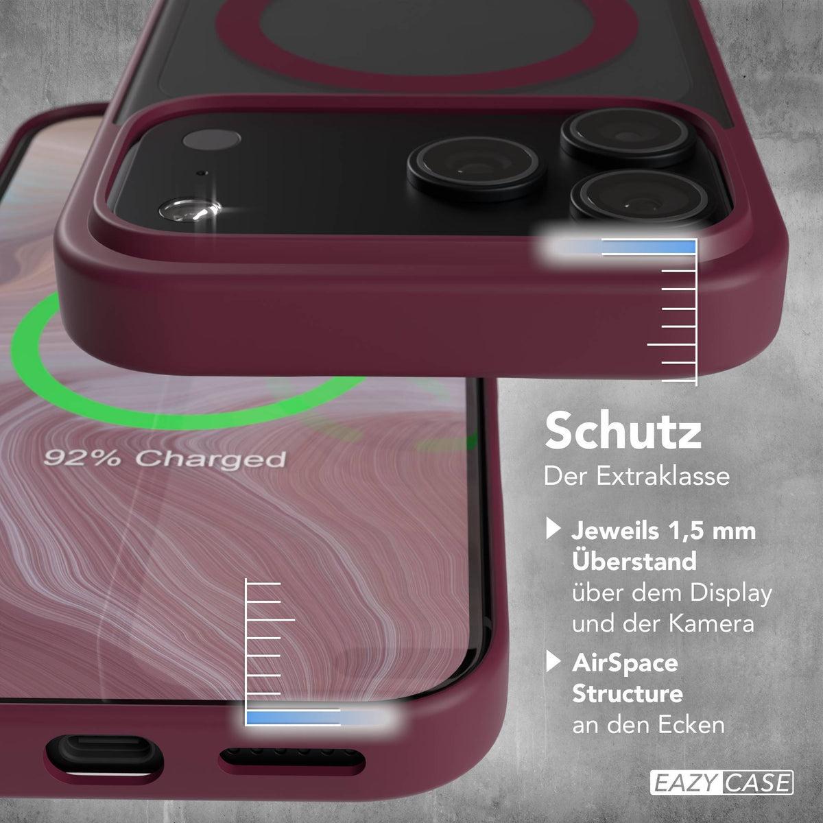 iPhone 18 Pro Max transparente Hülle mit MagSafe