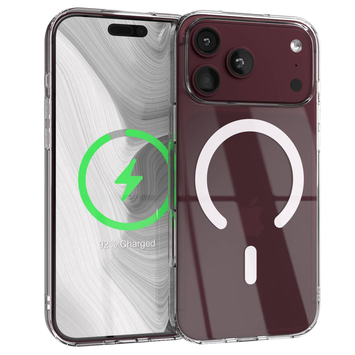 iPhone 18 Pro Max transparente Hülle mit MagSafe