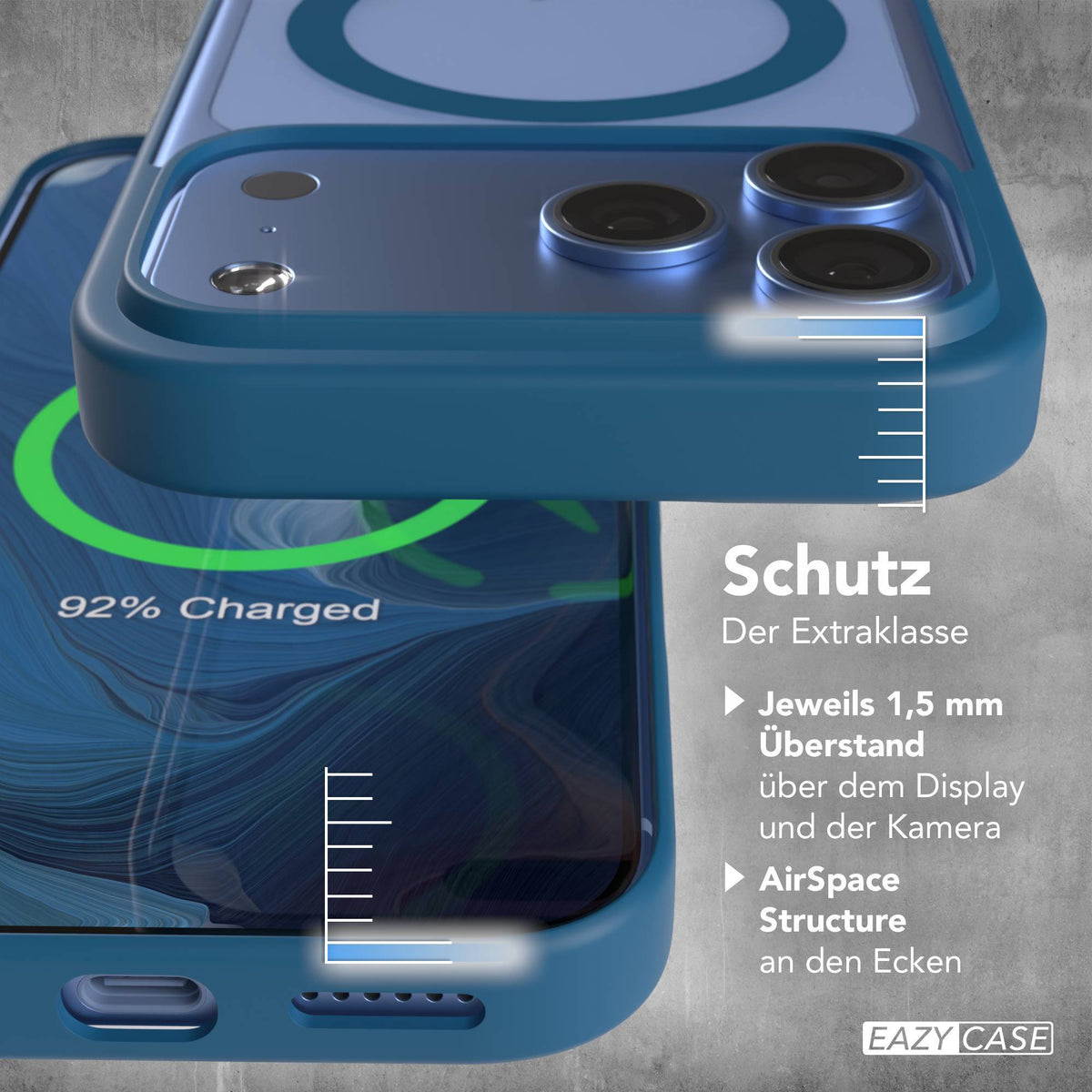 iPhone 18 Pro Max transparente Hülle mit MagSafe