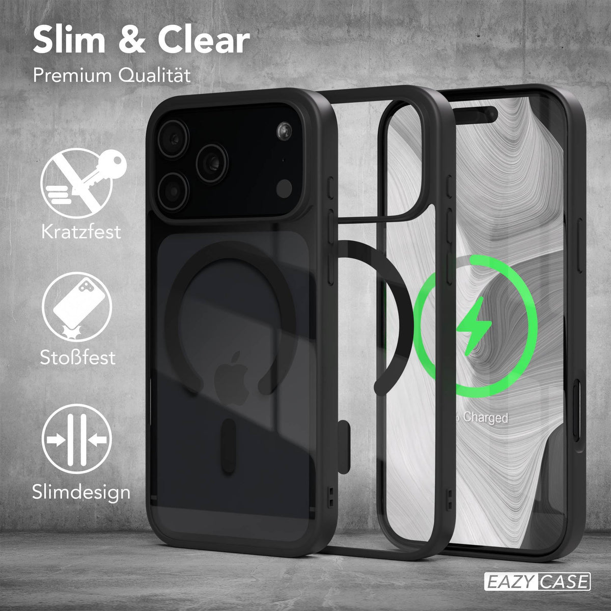 iPhone 18 Pro Max transparente Hülle mit MagSafe