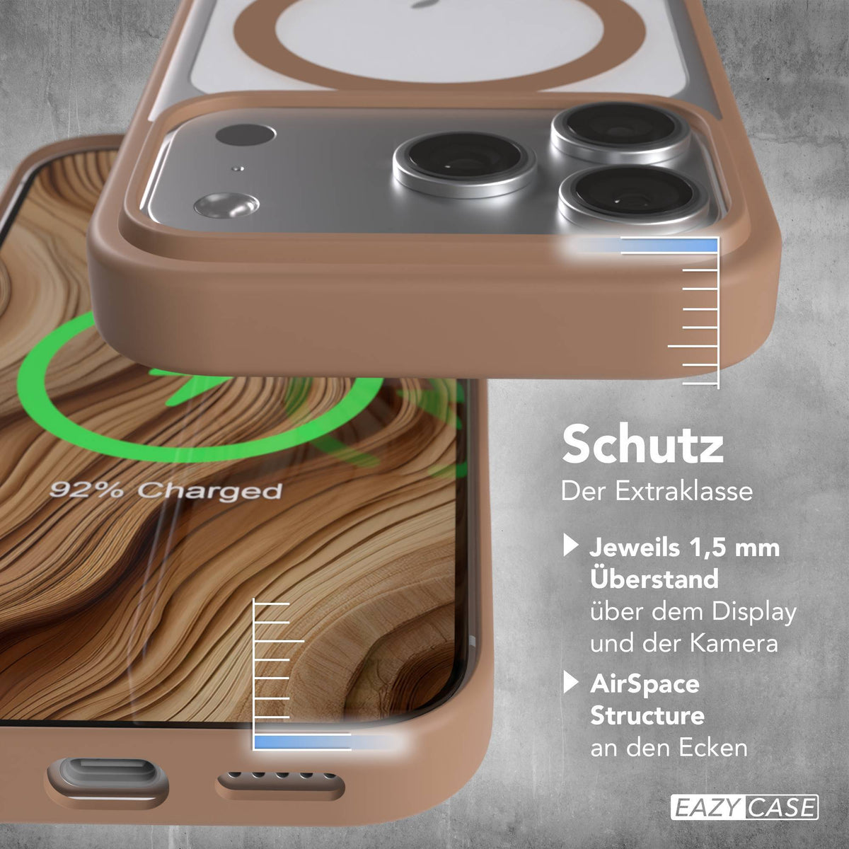 iPhone 18 Pro transparente Hülle mit MagSafe
