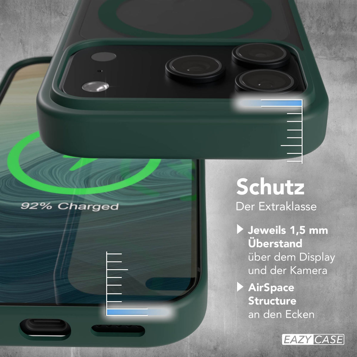 iPhone 18 Pro transparente Hülle mit MagSafe