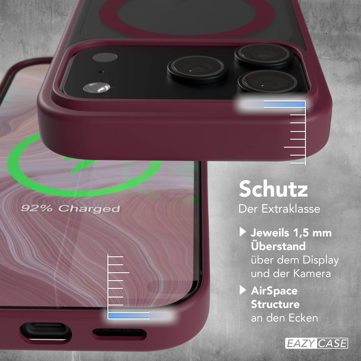 iPhone 18 Pro transparente Hülle mit MagSafe