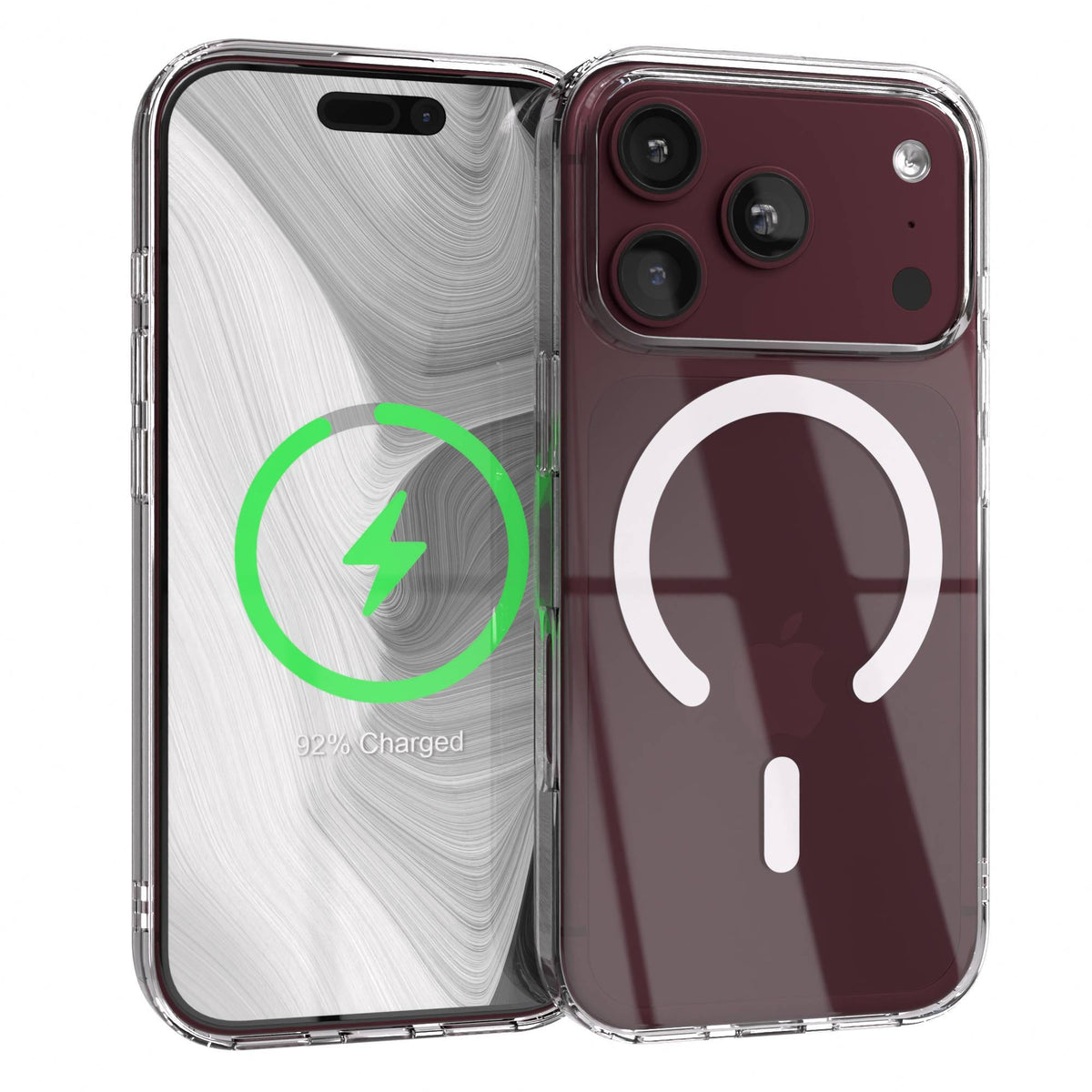 iPhone 18 Pro transparente Hülle mit MagSafe