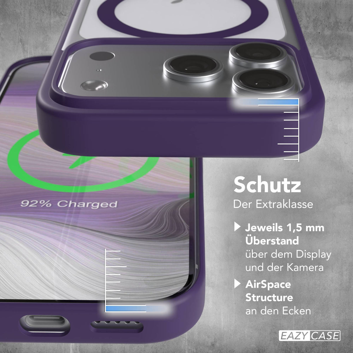 iPhone 18 Pro transparente Hülle mit MagSafe