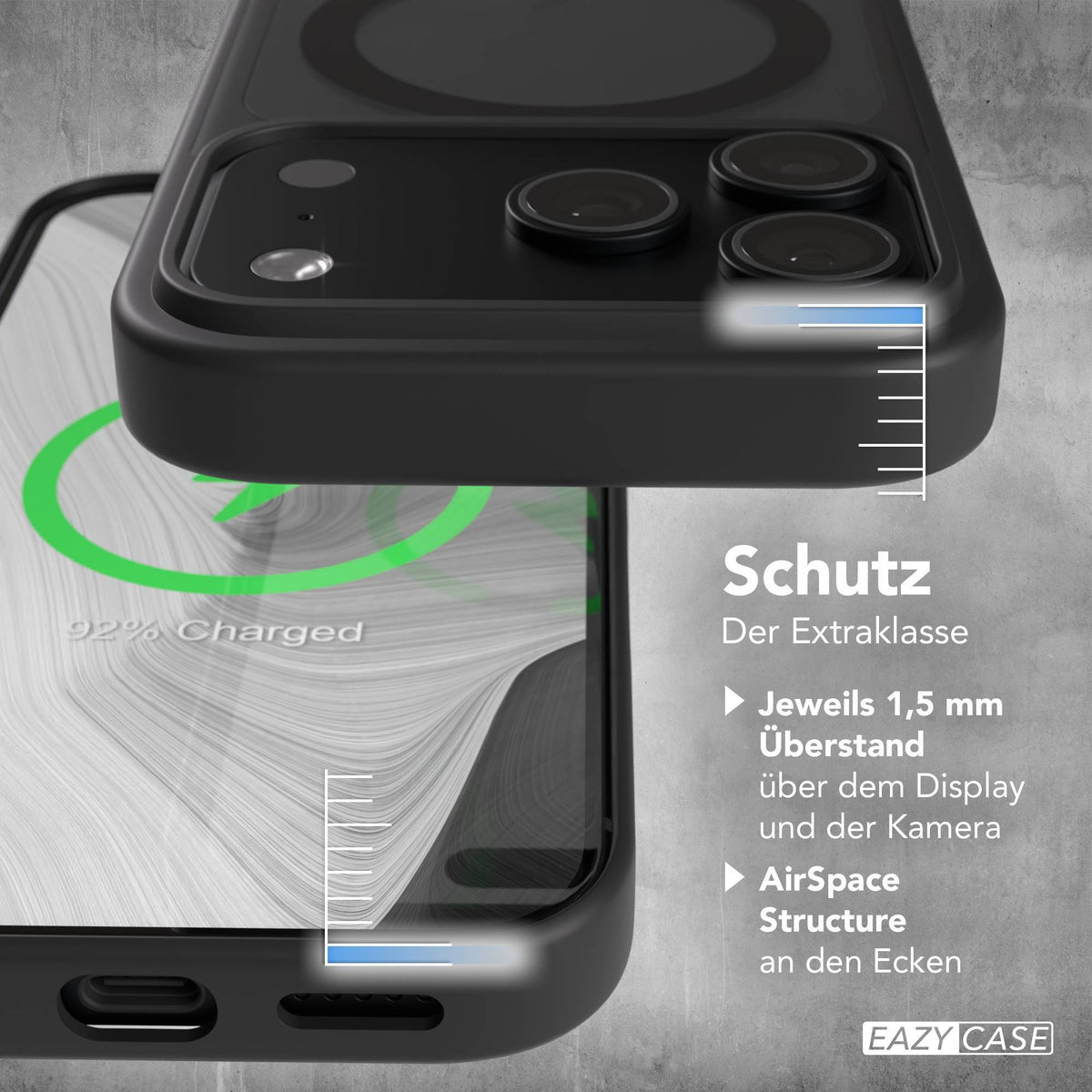 iPhone 18 Pro transparente Hülle mit MagSafe