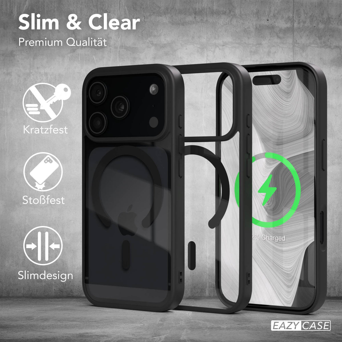 iPhone 18 Pro transparente Hülle mit MagSafe