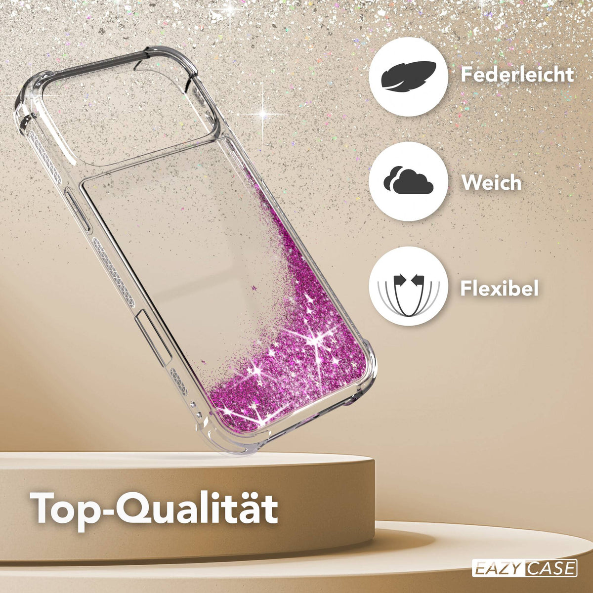 iPhone 18 Pro Max Glitzerhülle