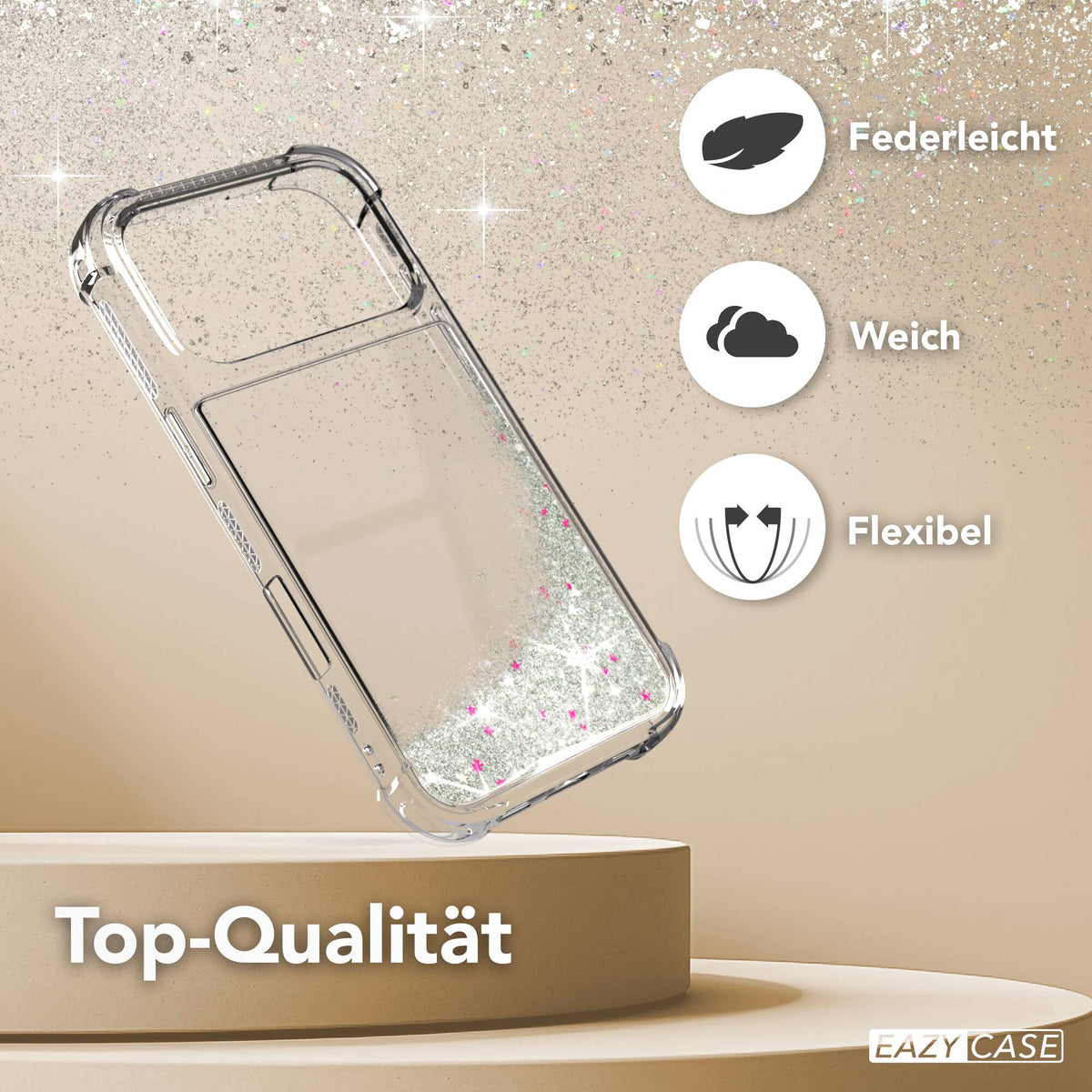 iPhone 18 Pro Glitzerhülle