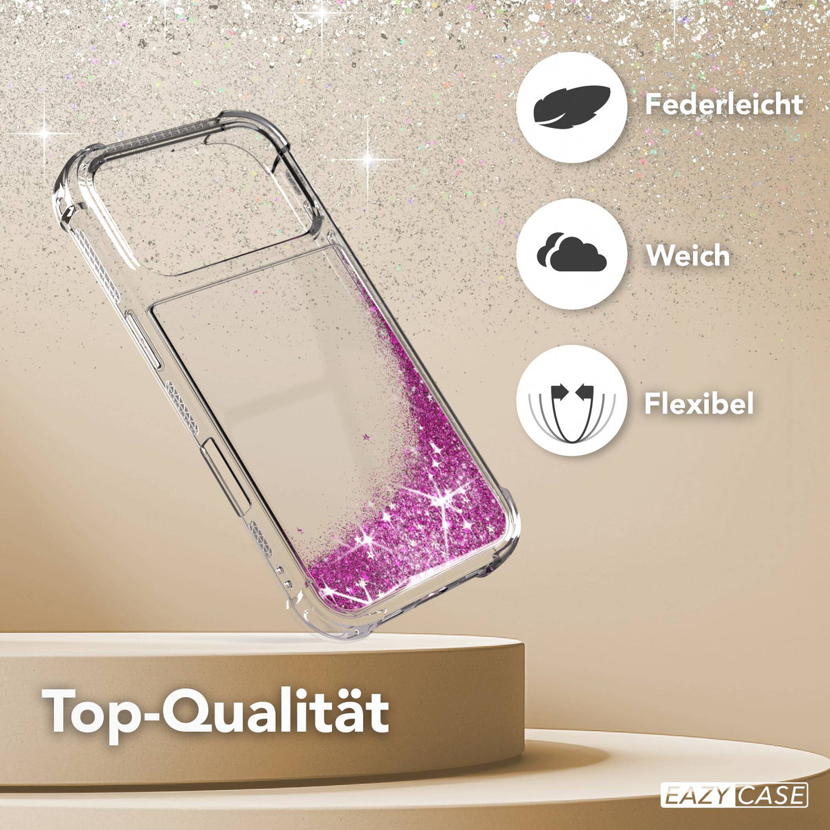 iPhone 18 Pro Glitzerhülle
