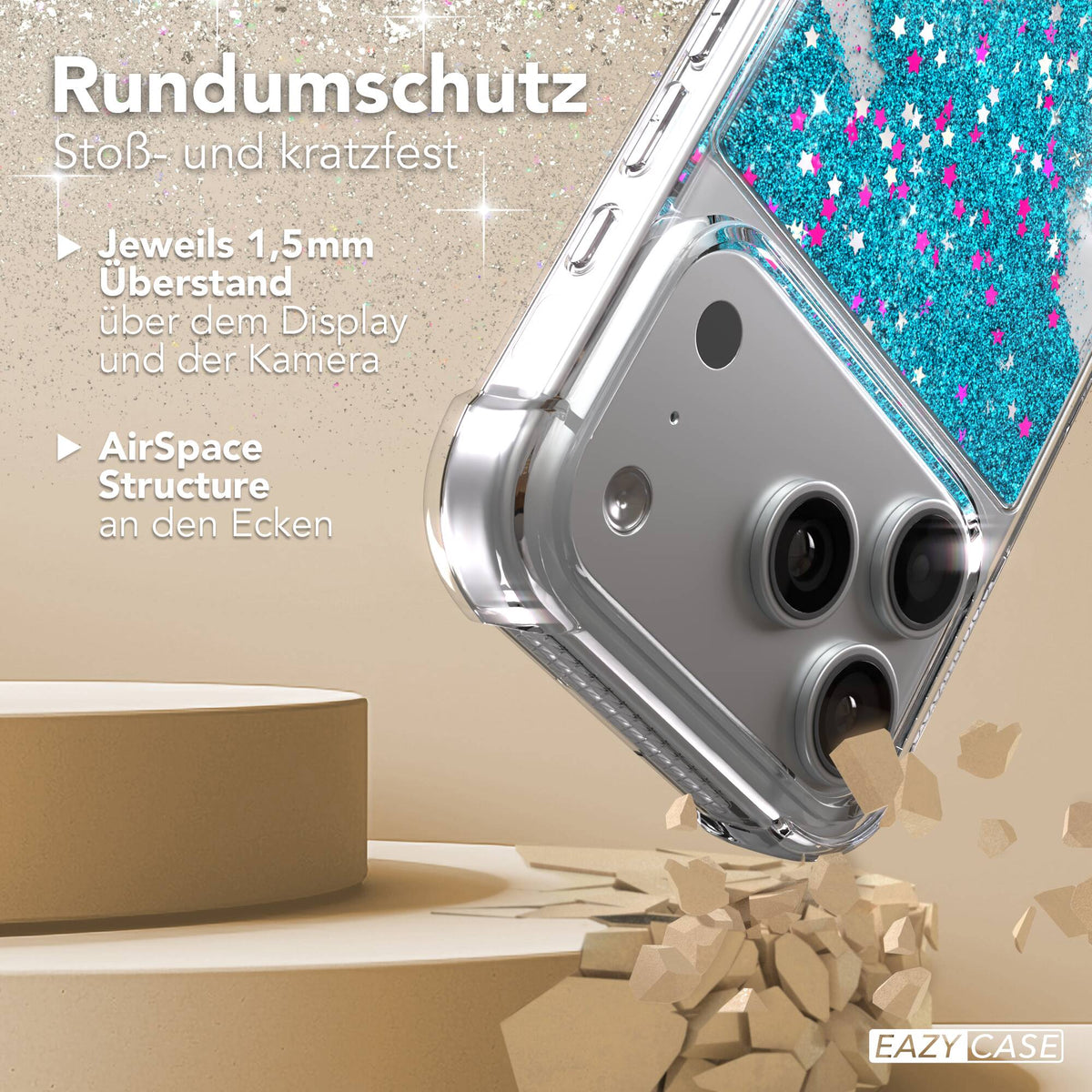 iPhone 18 Pro Glitzerhülle