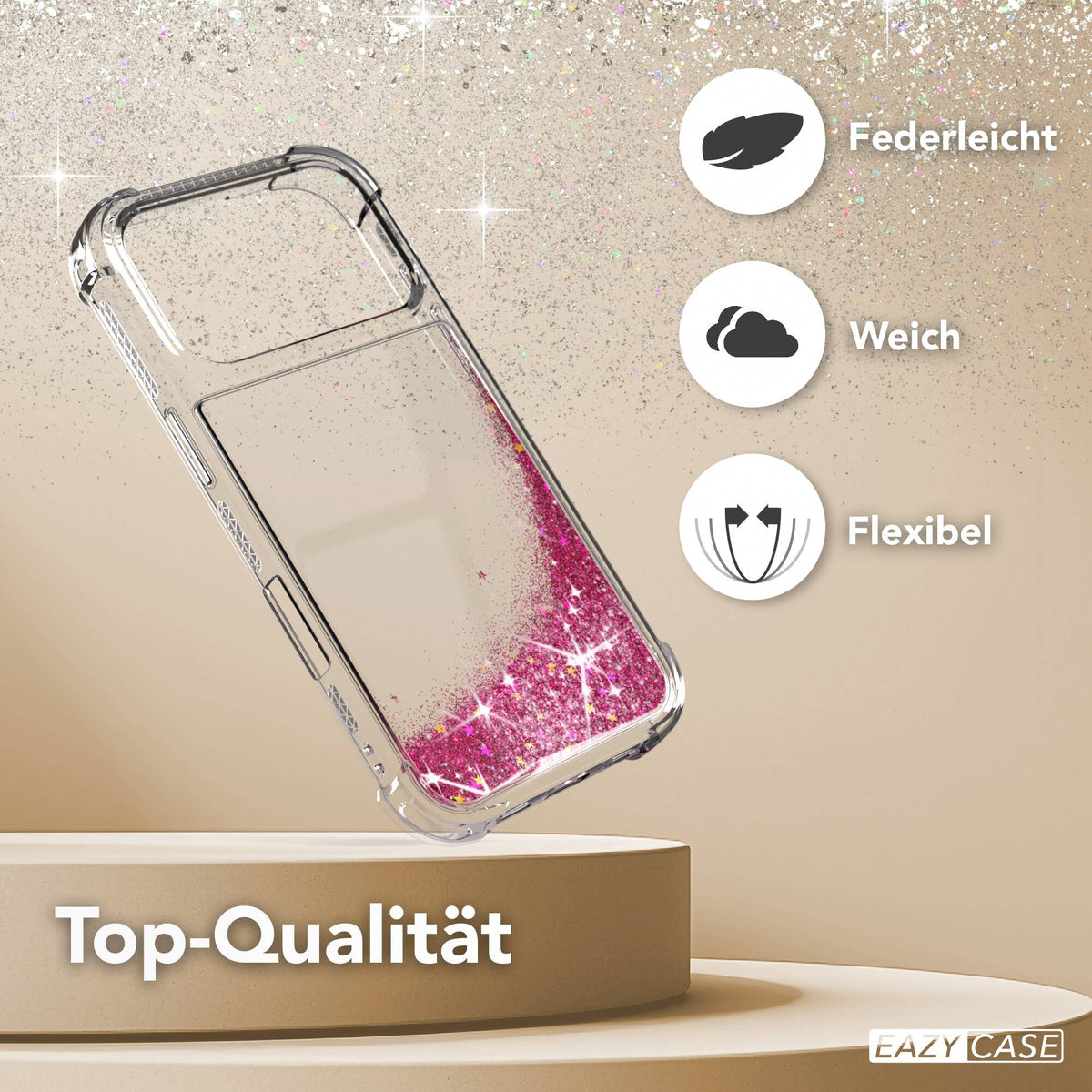 iPhone 18 Pro Glitzerhülle