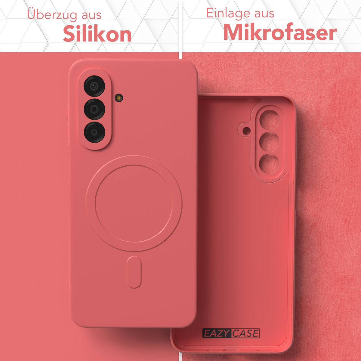 Galaxy A18 Silikonhülle mit MagSafe