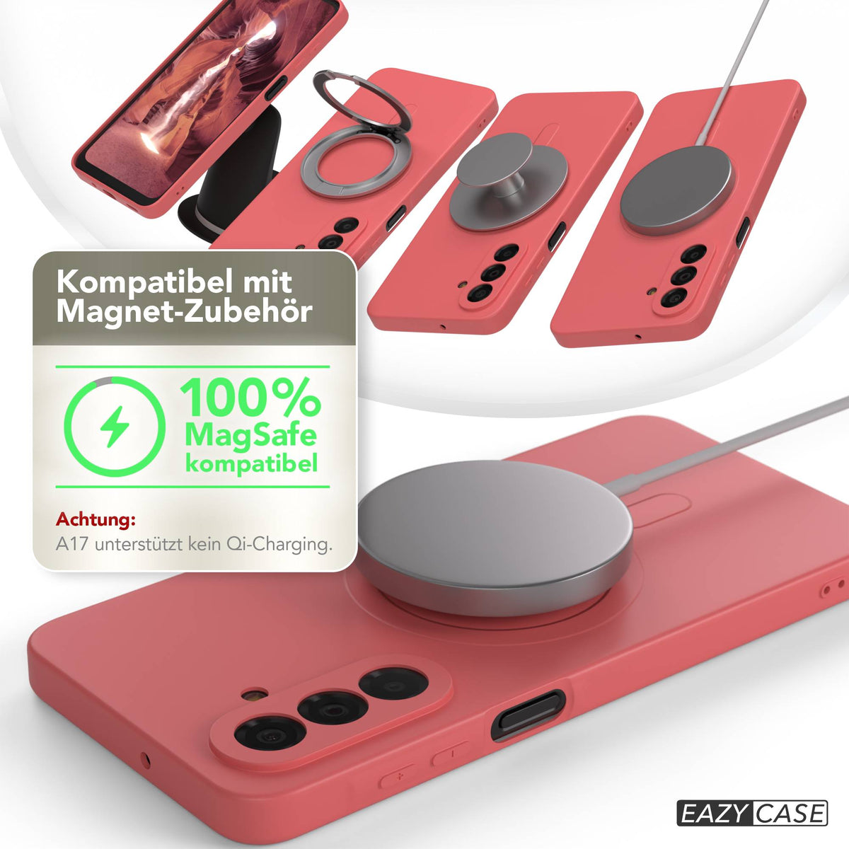 Galaxy A18 Silikonhülle mit MagSafe