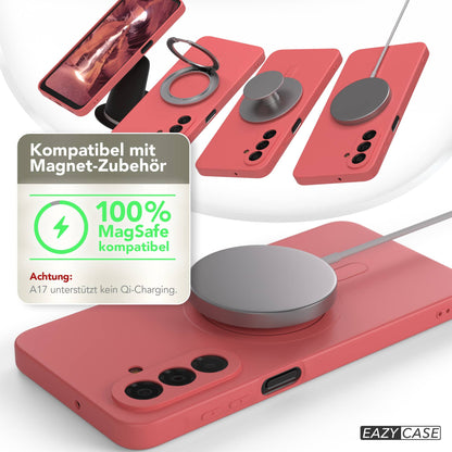 Galaxy A18 Silikonhülle mit MagSafe