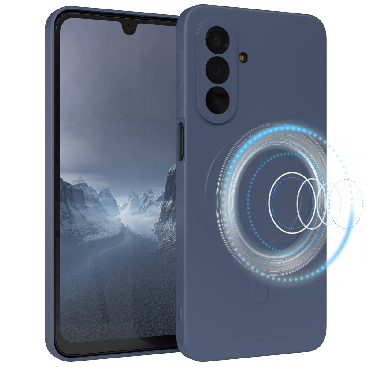 Galaxy A18 Silikonhülle mit MagSafe