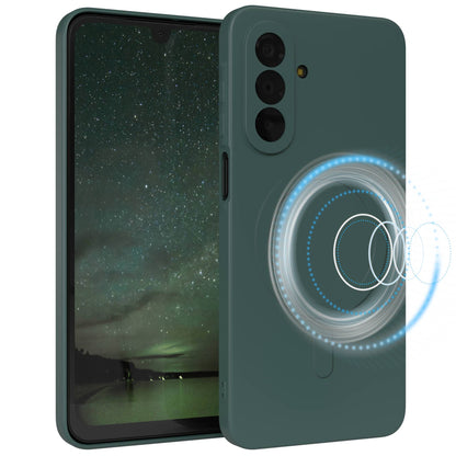 Galaxy A18 Silikonhülle mit MagSafe