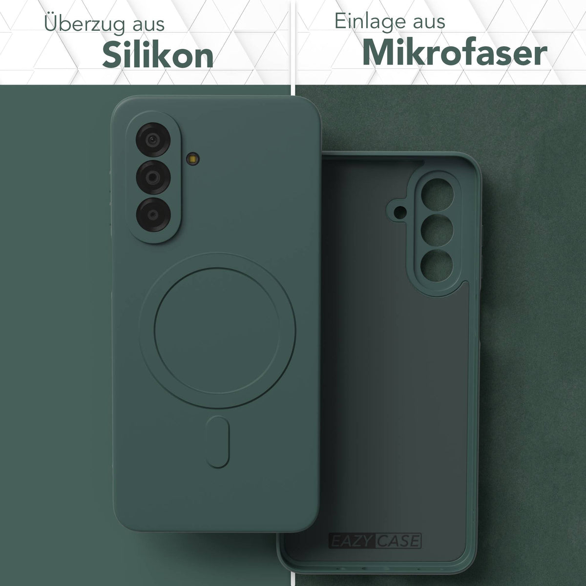 Galaxy A18 Silikonhülle mit MagSafe