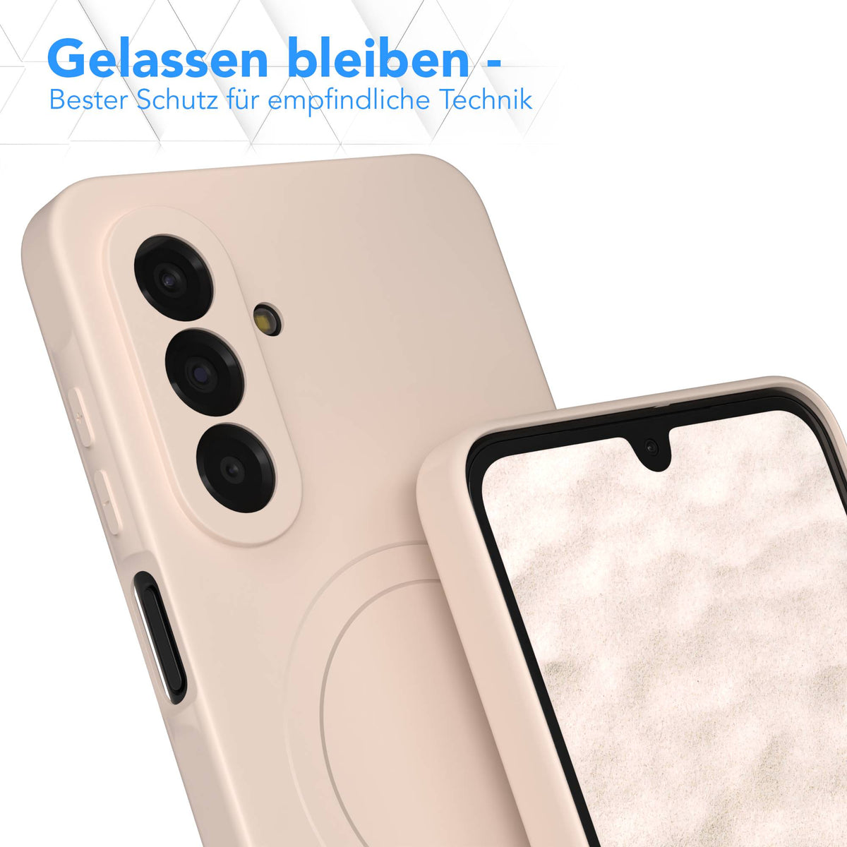Galaxy A18 Silikonhülle mit MagSafe