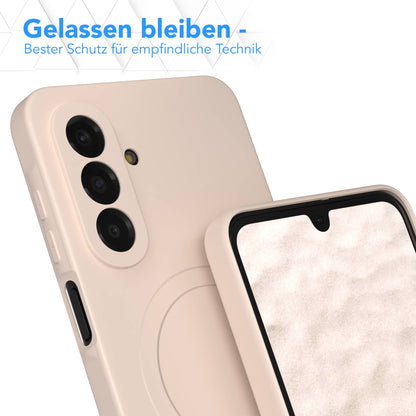 Galaxy A18 Silikonhülle mit MagSafe