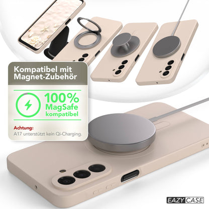 Galaxy A18 Silikonhülle mit MagSafe