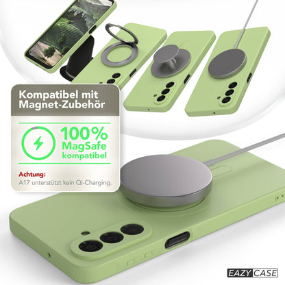 Galaxy A18 Silikonhülle mit MagSafe
