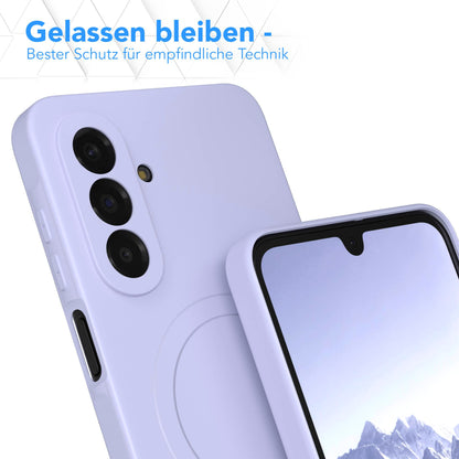 Galaxy A18 Silikonhülle mit MagSafe