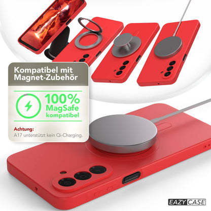 Galaxy A18 Silikonhülle mit MagSafe