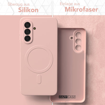 Galaxy A18 Silikonhülle mit MagSafe