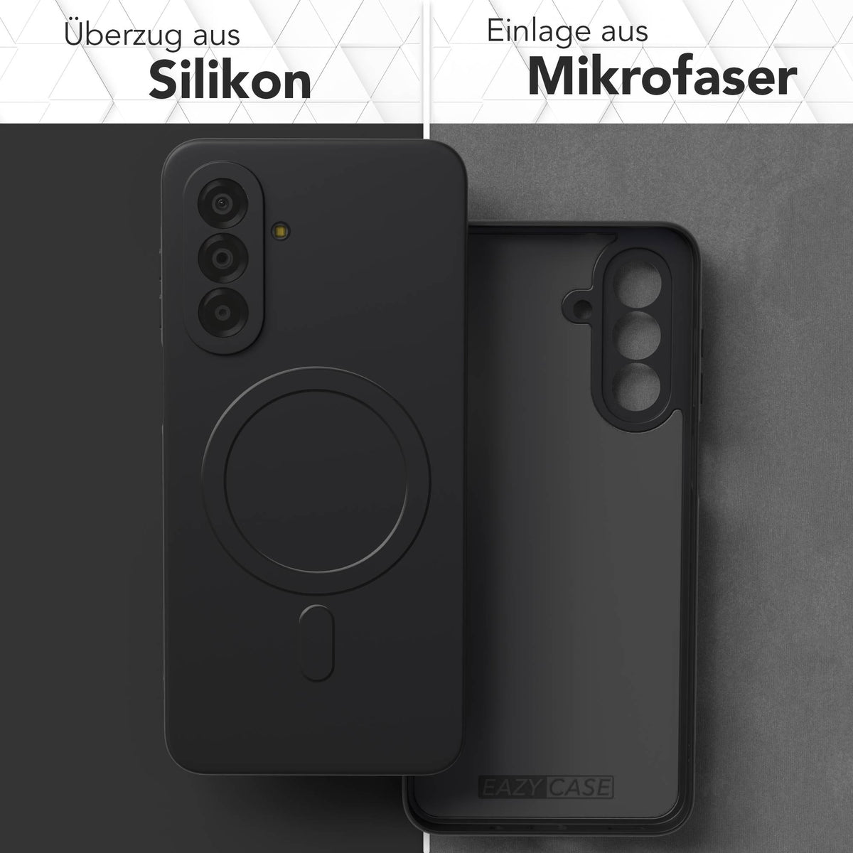 Galaxy A18 Silikonhülle mit MagSafe