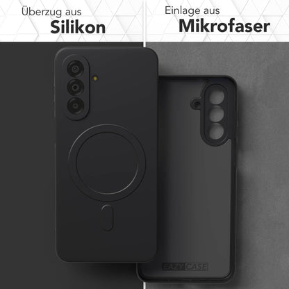 Galaxy A18 Silikonhülle mit MagSafe