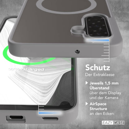 Galaxy A18 transparente Hülle mit MagSafe