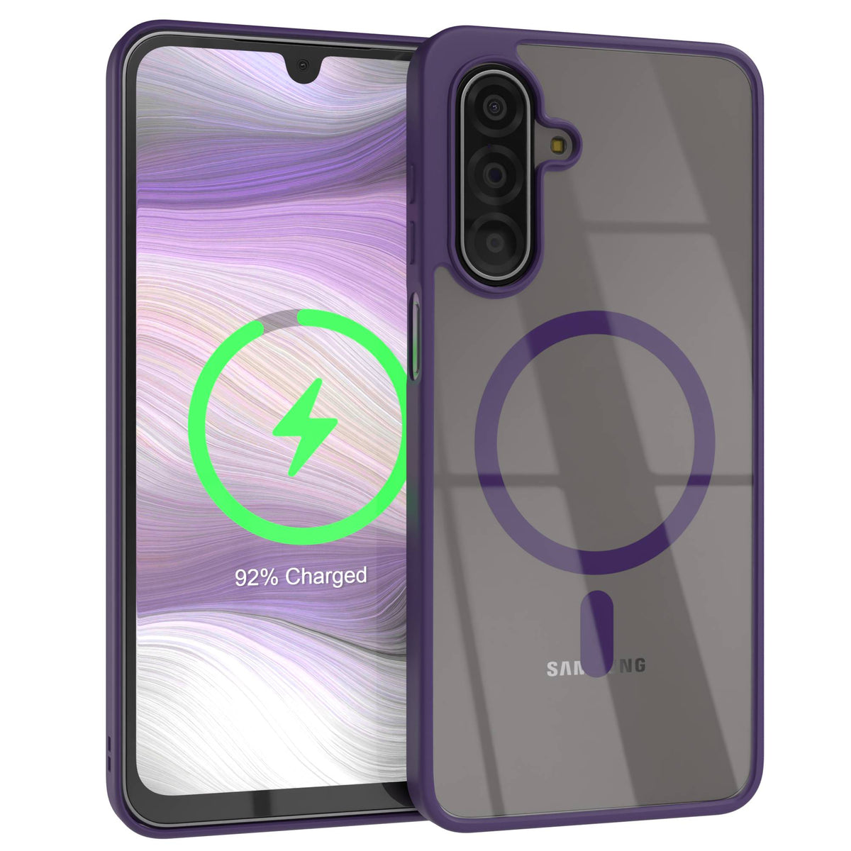 Galaxy A18 transparente Hülle mit MagSafe