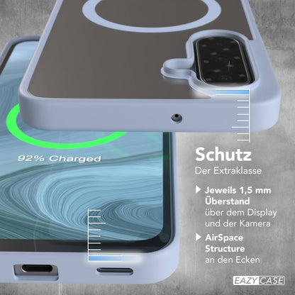 Galaxy A18 transparente Hülle mit MagSafe