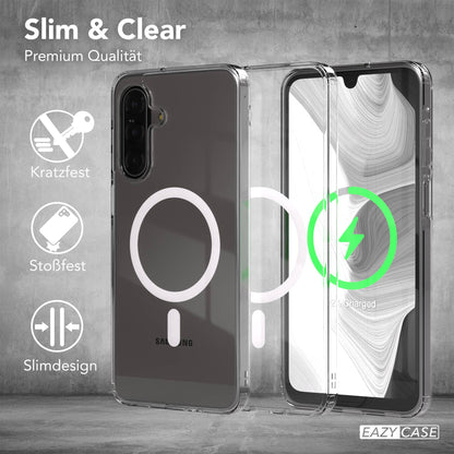 Galaxy A18 transparente Hülle mit MagSafe