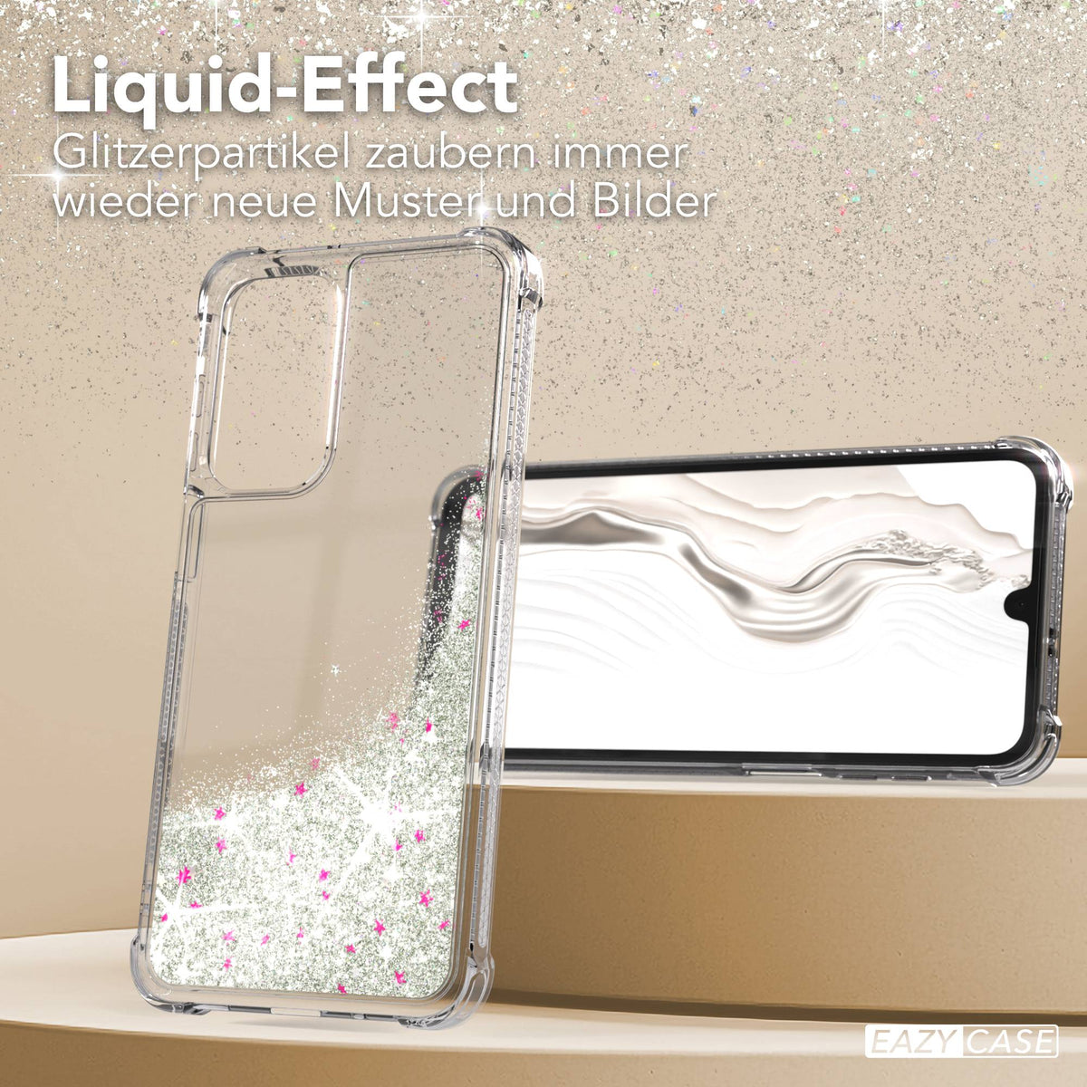 Galaxy A18 Glitzerhülle