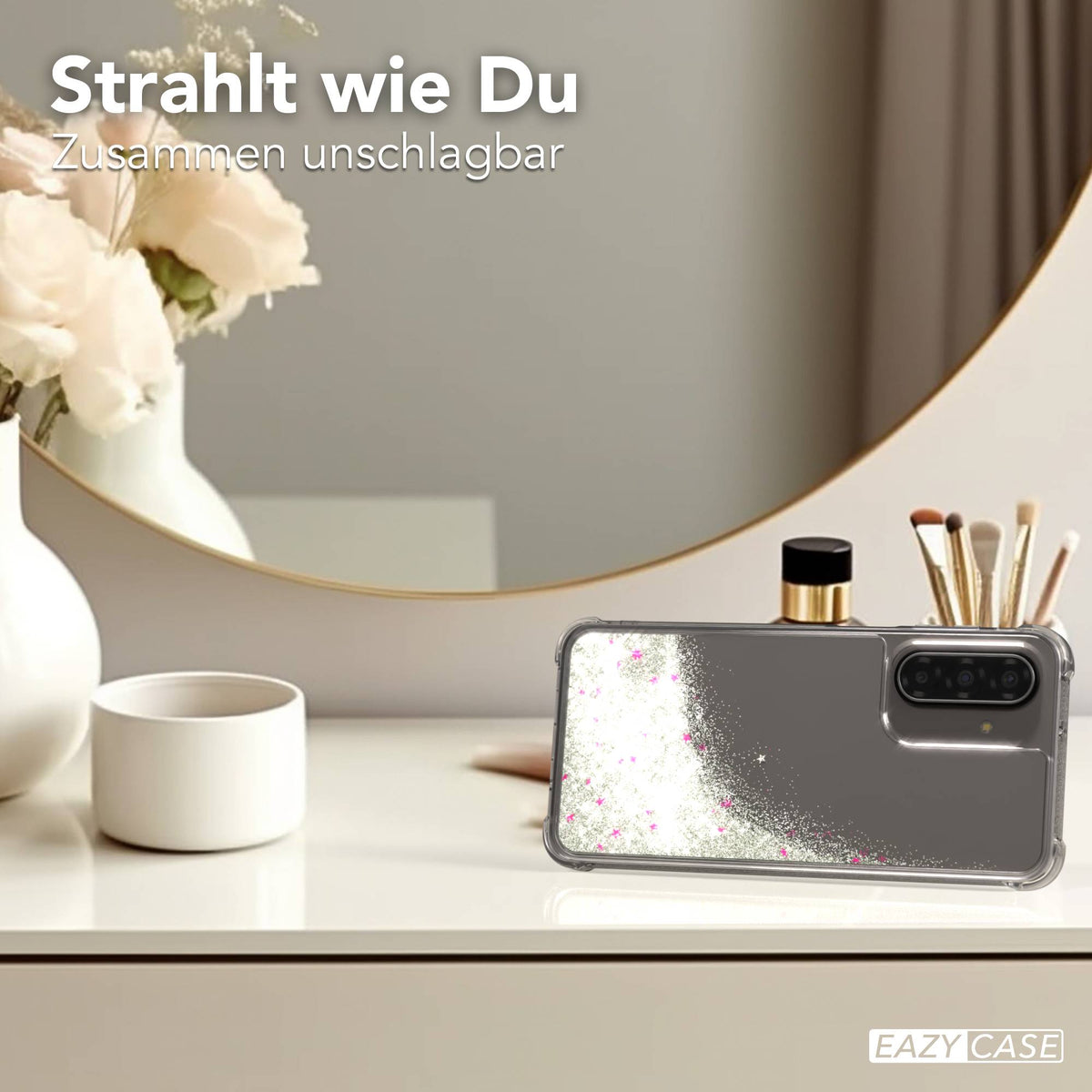 Galaxy A18 Glitzerhülle