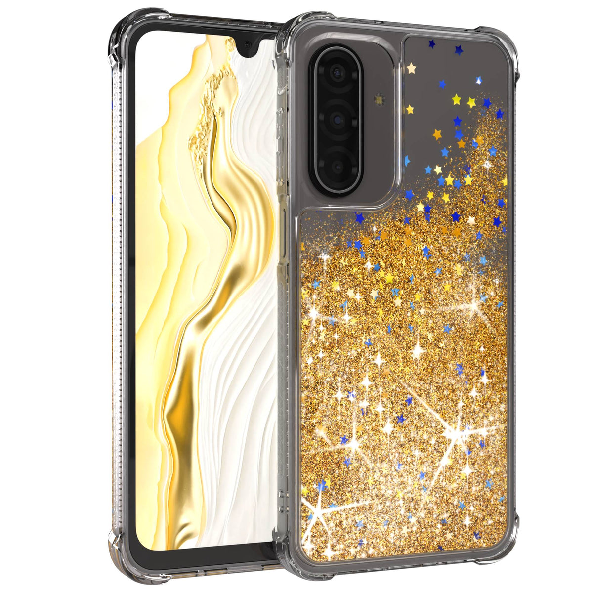 Galaxy A18 Glitzerhülle