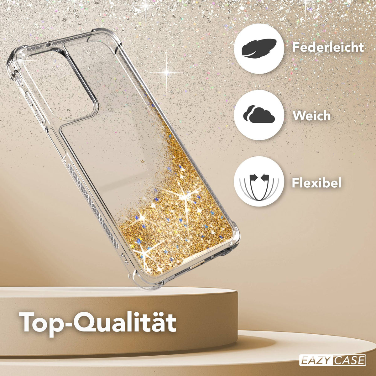 Galaxy A18 Glitzerhülle