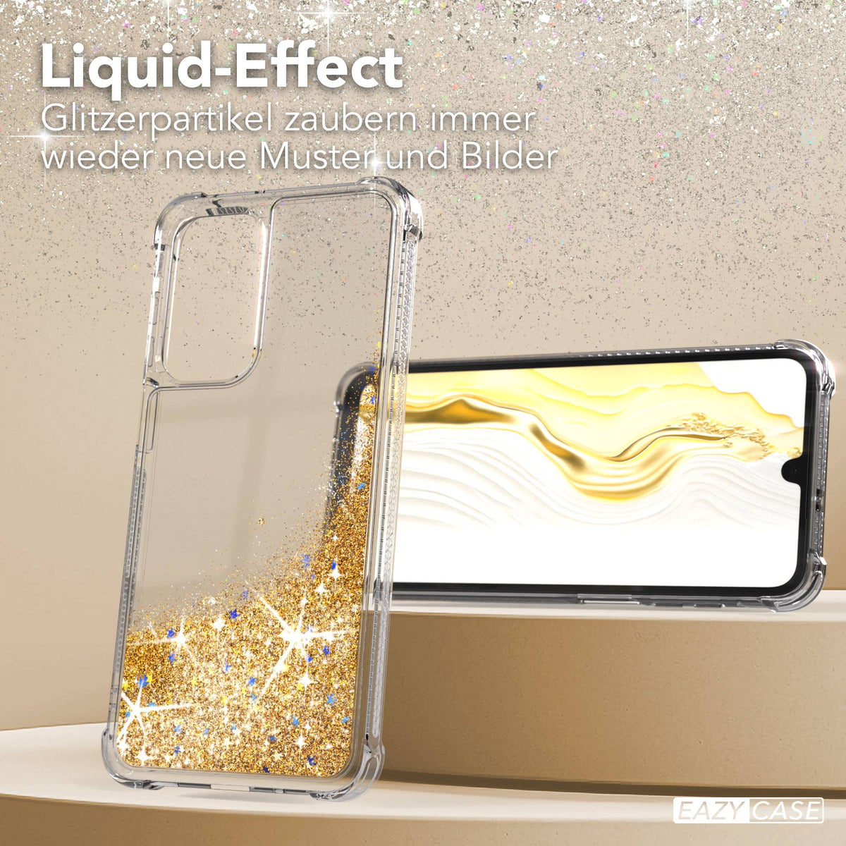 Galaxy A18 Glitzerhülle