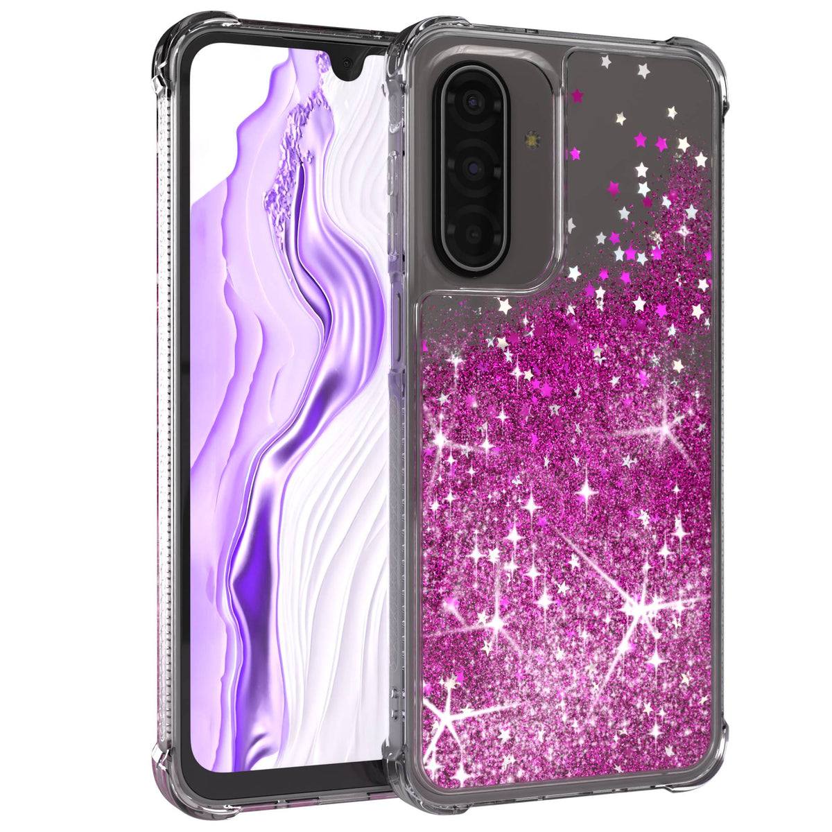 Galaxy A18 Glitzerhülle