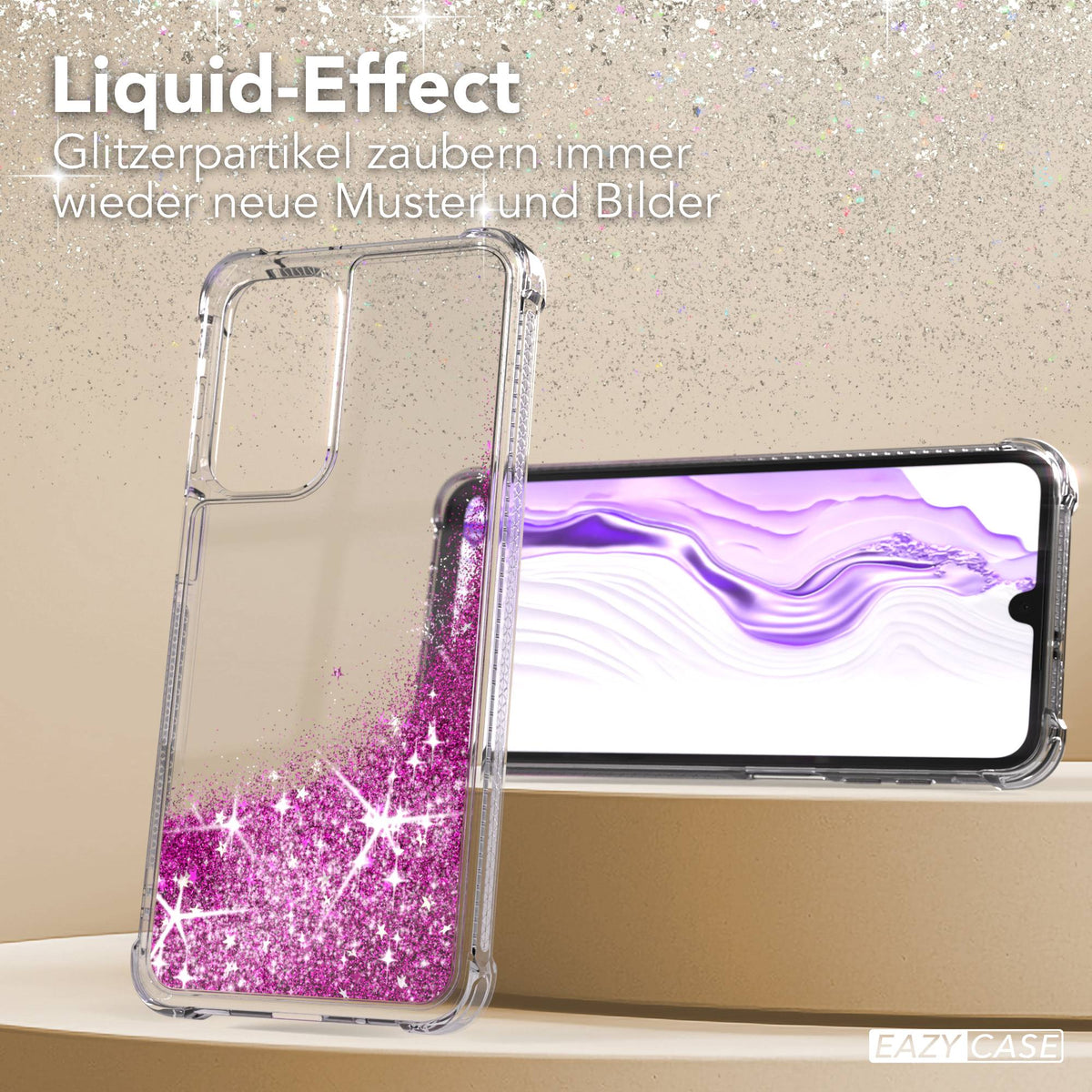 Galaxy A18 Glitzerhülle