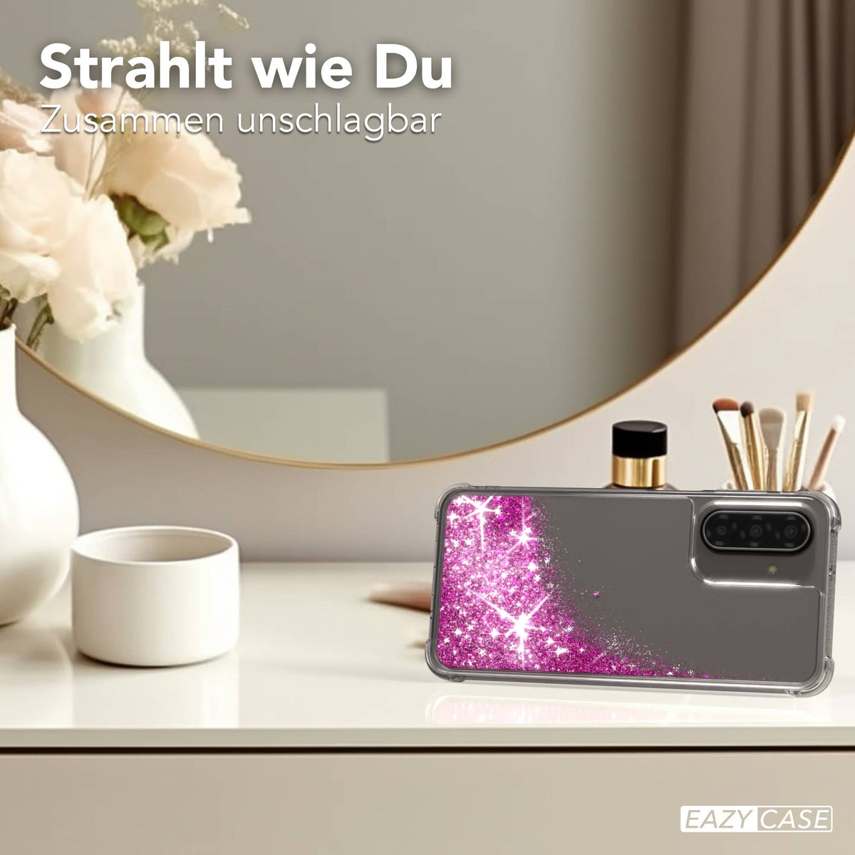 Galaxy A18 Glitzerhülle