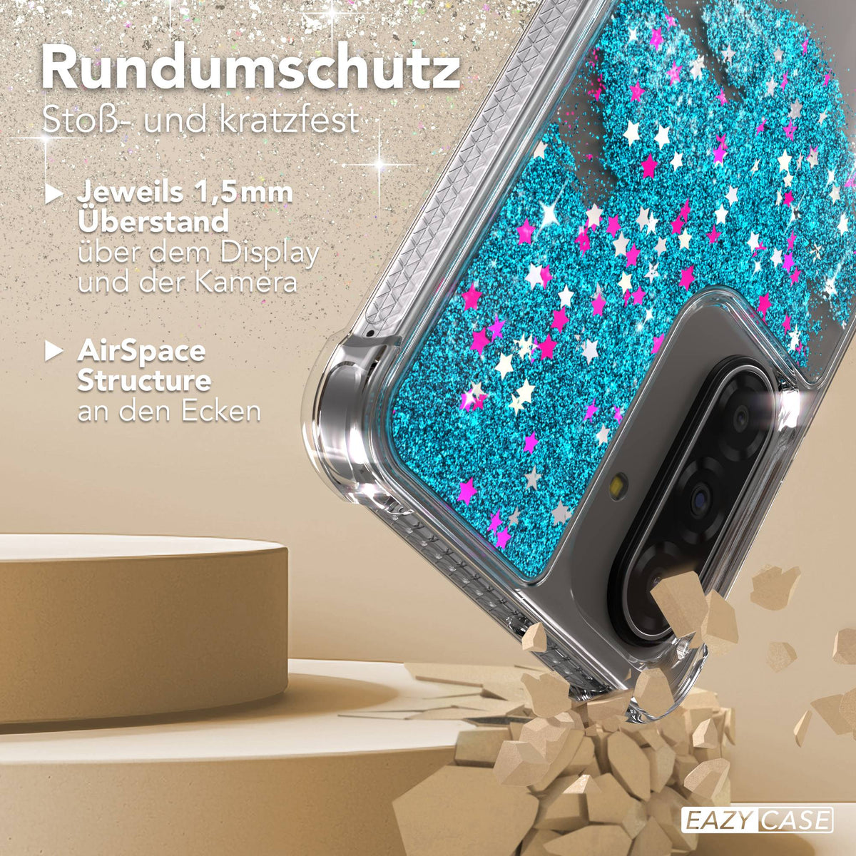 Galaxy A18 Glitzerhülle