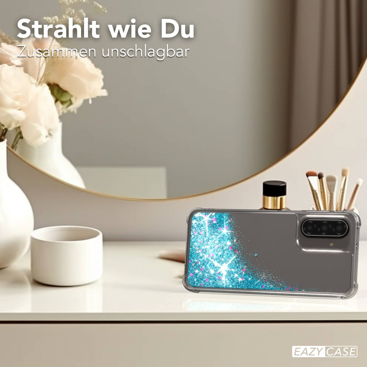 Galaxy A18 Glitzerhülle