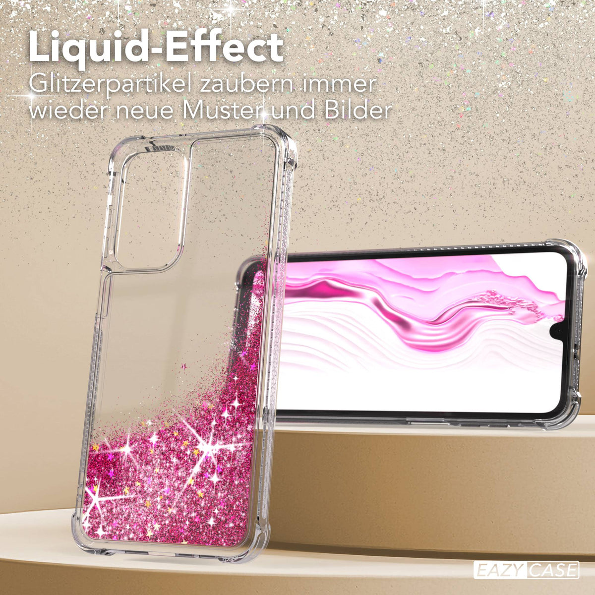 Galaxy A18 Glitzerhülle