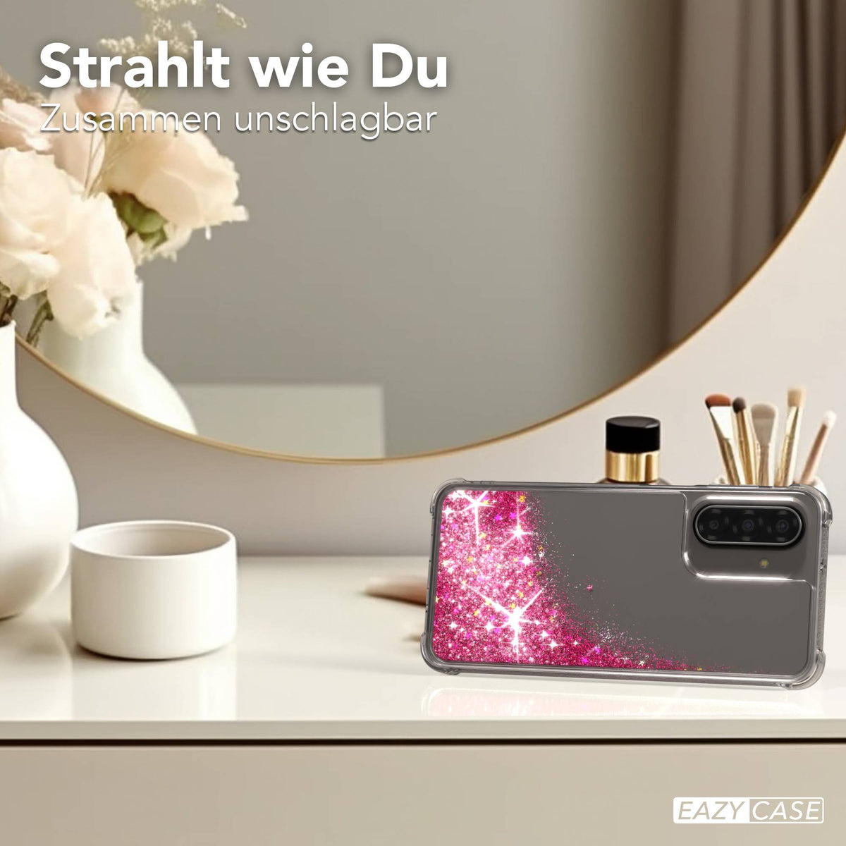 Galaxy A18 Glitzerhülle