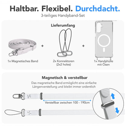 Galaxy A18 Hülle + magnetisches Band